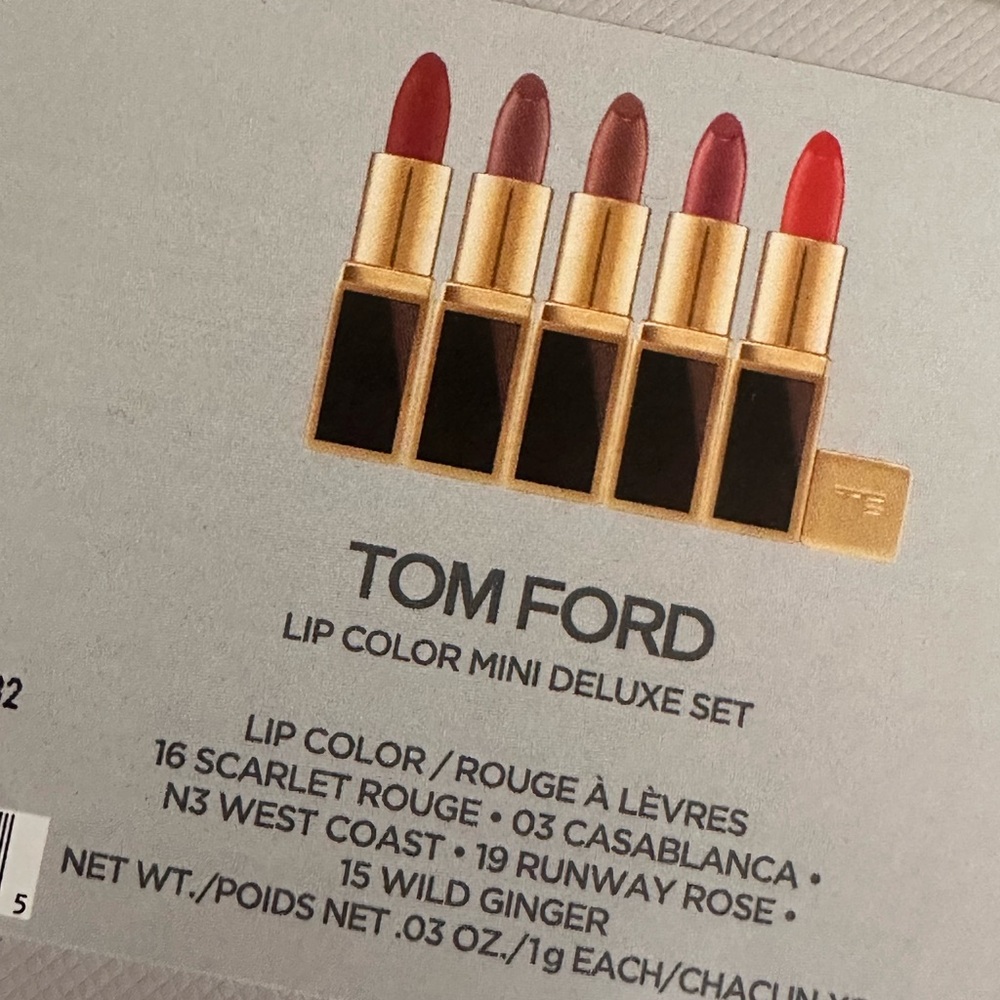 Tom Ford mini Lip Color Set